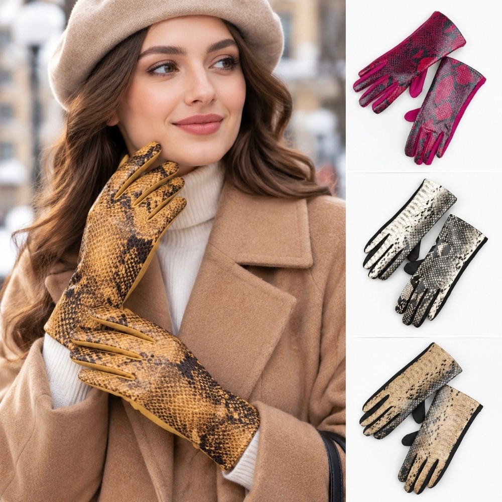 Leather Driving Glove - Sarung Tangan Layar Sentuh Berbahan Kulit
