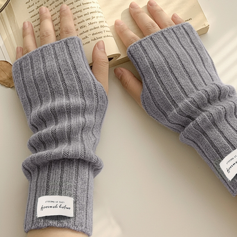 Sarung Tangan Rajut Tanpa Jari - Wool Glove Lined ulasan dan harga