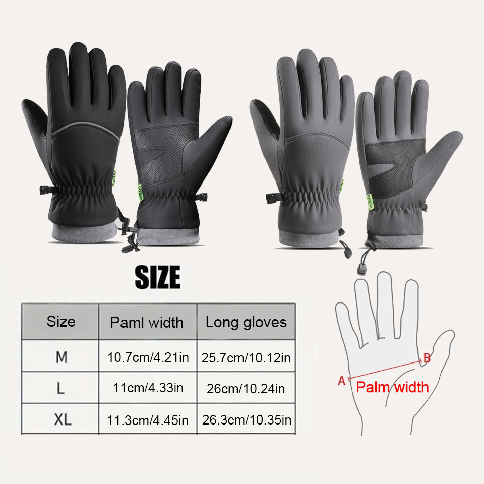 Sarung Tangan Bersepeda Tahan  - Ski Glove Waterproof ulasan dan harga