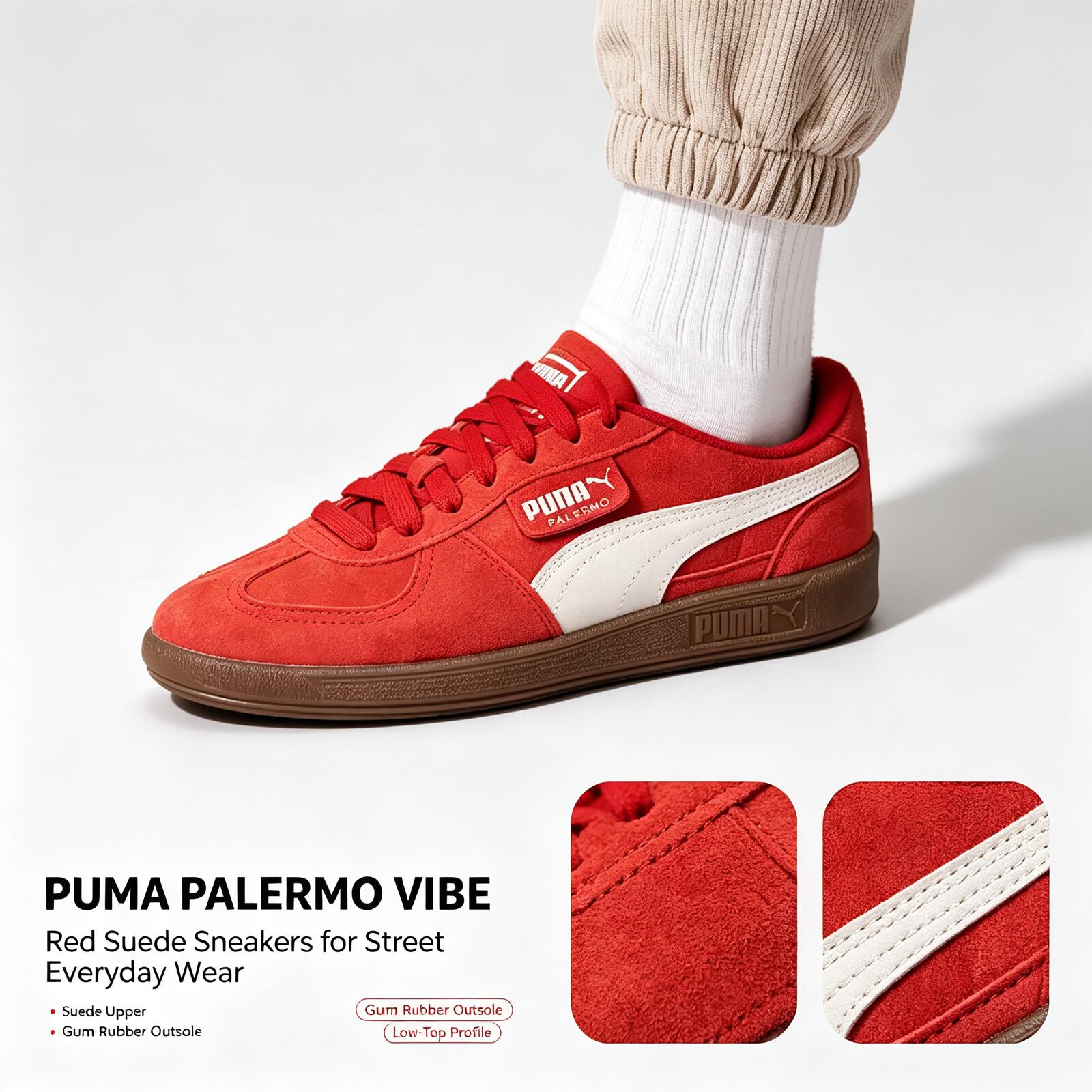 Sepatu Kets PUMA Palermo Suede - Puma Shoes Suede Classic ulasan dan harga