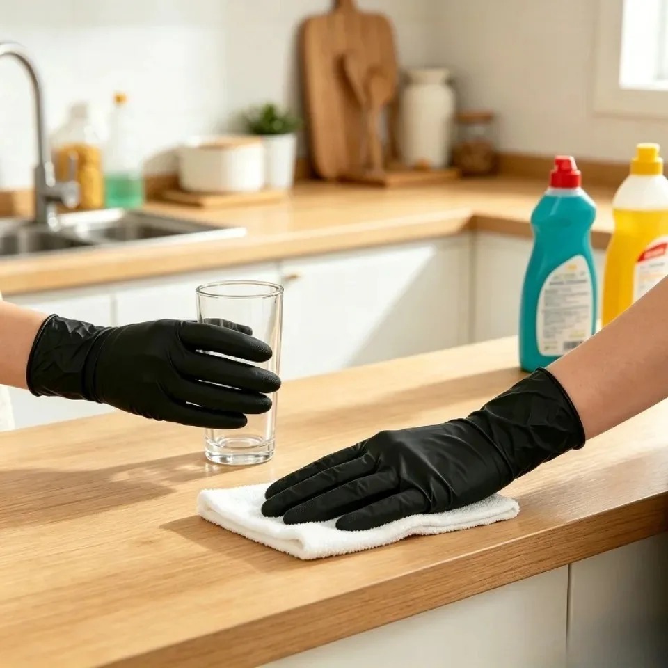 100PCS/Box Sarung Tangan Nitri - Latex Disposable Glove ulasan dan harga