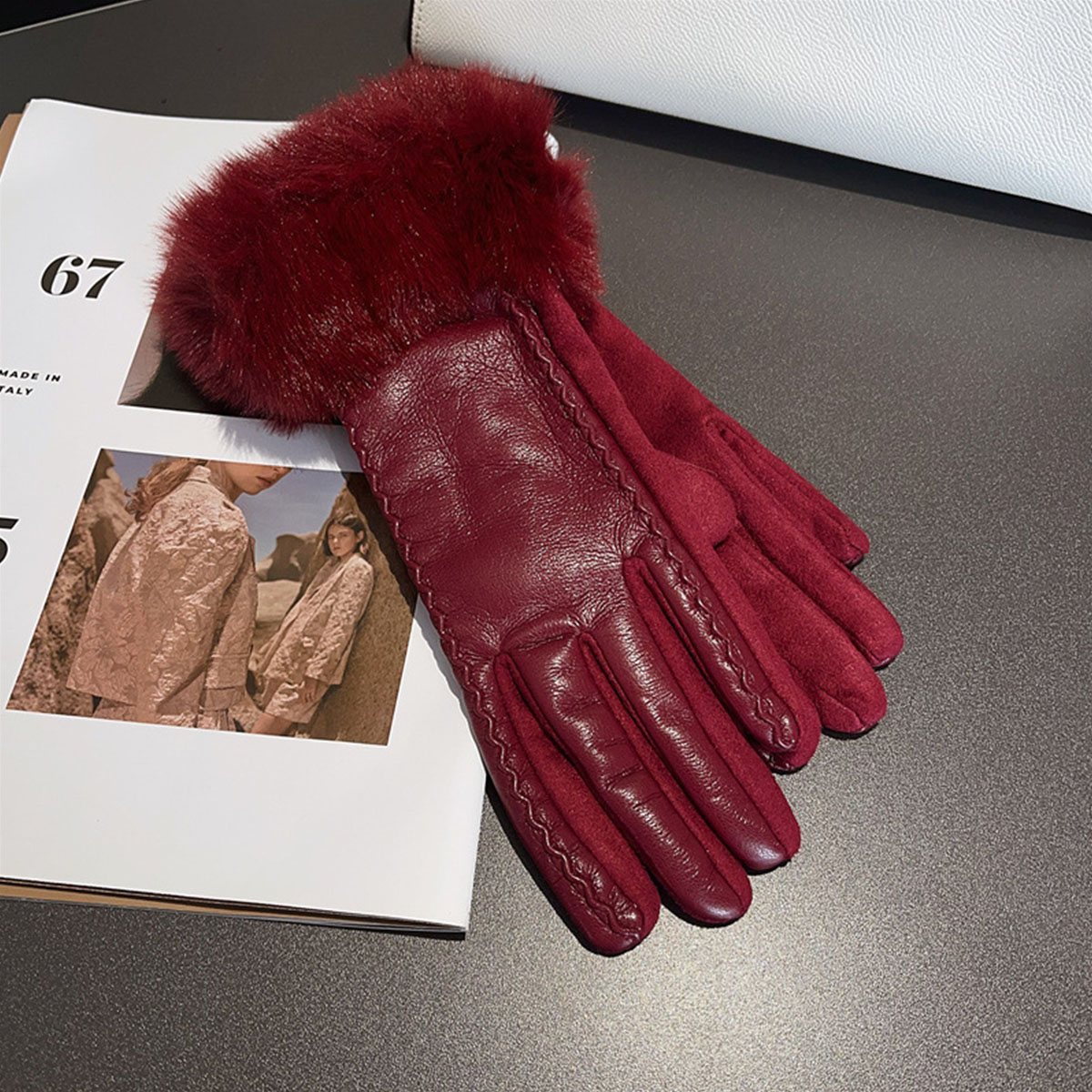 Sarung Tangan Wanita Musim Din - Leather Driving Glove ulasan dan harga