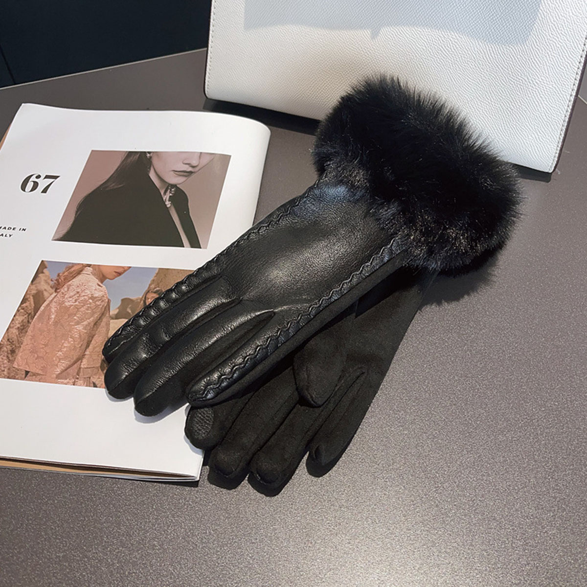 Sarung Tangan Wanita Musim Din - Leather Driving Glove ulasan dan harga