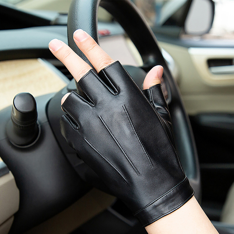 1 Pasang Sarung Tangan Pria Ta - Leather Driving Glove ulasan dan harga