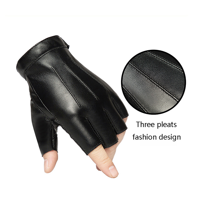 1 Pasang Sarung Tangan Pria Ta - Leather Driving Glove ulasan dan harga