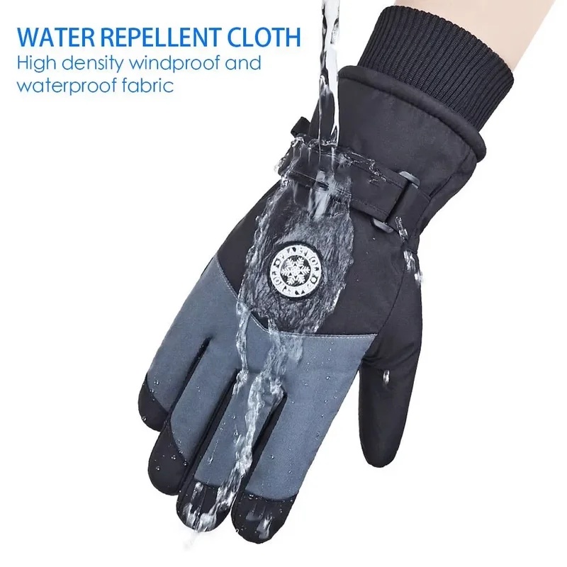Sarung Tangan Ski Snowboard Un - Ski Glove Waterproof ulasan dan harga