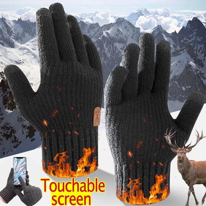 Sarung Tangan Rajut Wol Termal - Wool Glove Lined ulasan dan harga